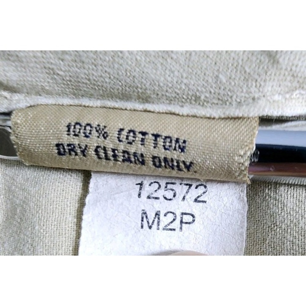 Bill's Khakis Chino Pants Men 38x26 Beige Pleated Cuffed Classic M2P Made USA - Picture 12 of 16